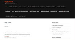 Desktop Screenshot of najeebkhalaf.com
